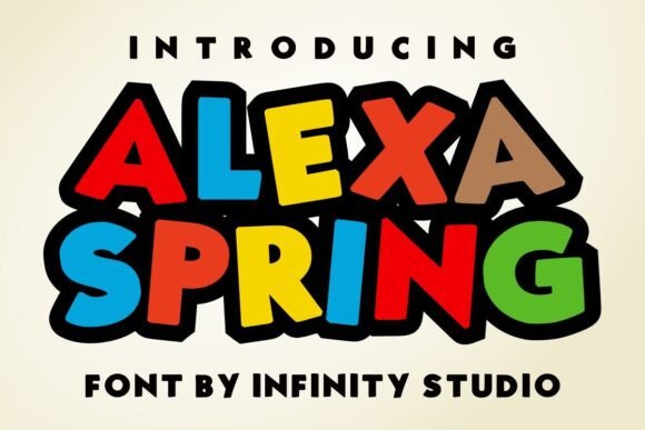 Alexa Spring Review: A Playful Display Typeface for Digital Brands
