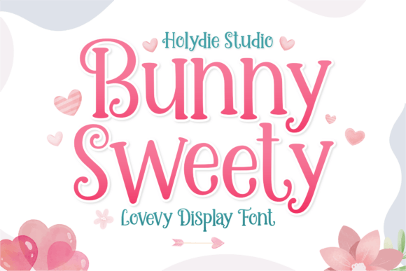 Bunny Sweety: A Playful Display Font for Charming Craft Projects