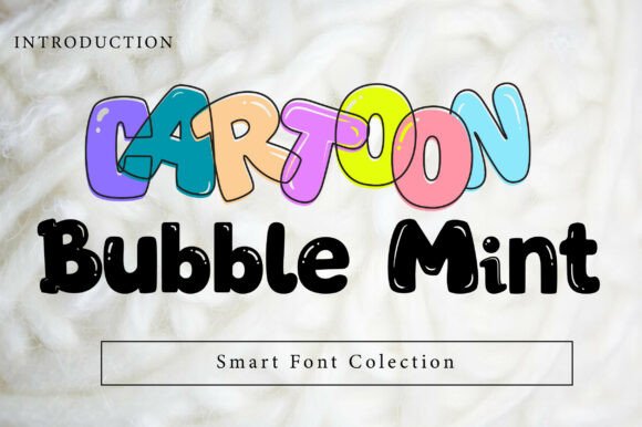 Cartoon Bubble Mint Font Review