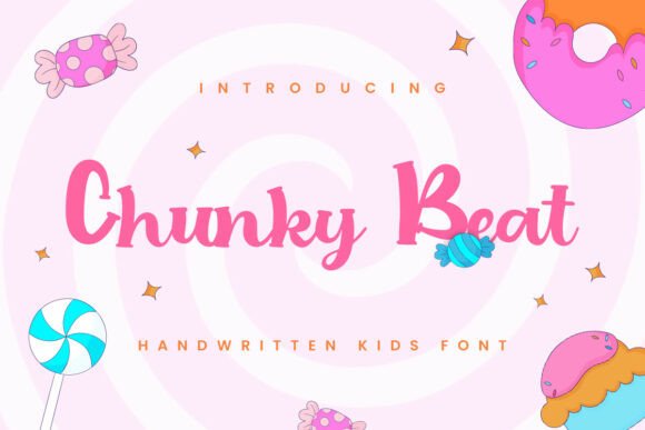 Chunky Beat Font for Creative Projects