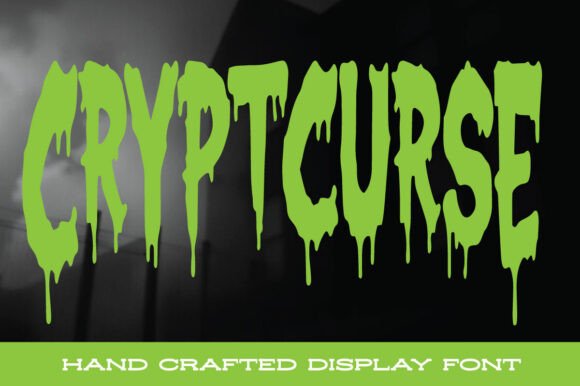 Cryptcurse Display Font for Campaign Visuals That Demand Attention