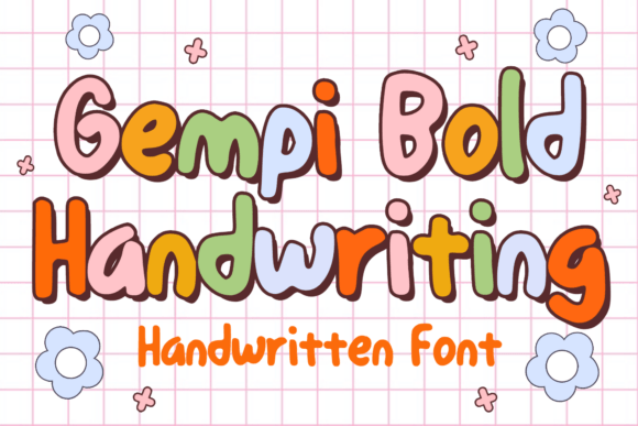 Gempi Bold Handwriting Font