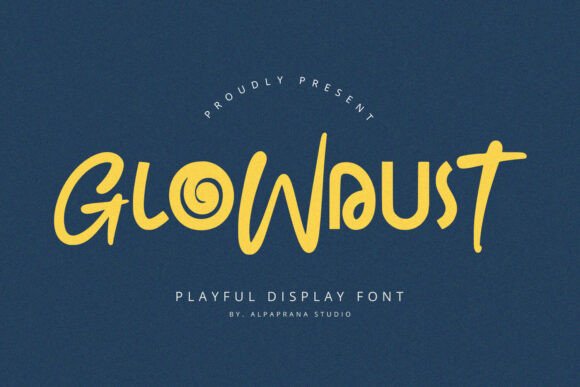 Glowdust: A Playful Display Sans for Branding and Campaigns