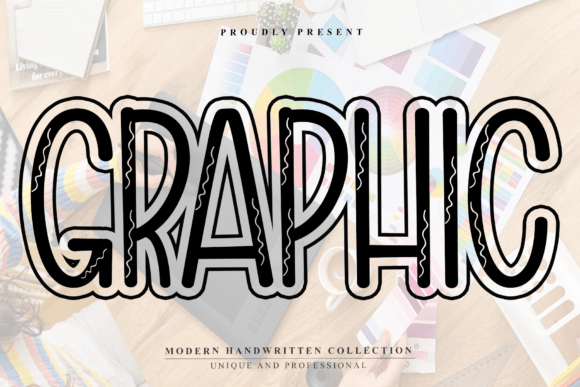 Graphic Font for Creative Projects