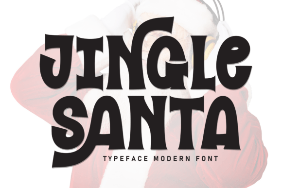 Jingle Santa Font for Holiday Branding