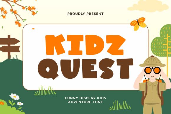 Kidz Quest Font for Bold Web Design