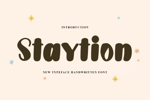 Make Your Brand Instantly Warmer with Staytion Display Font