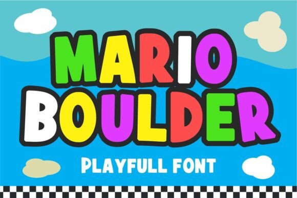 Mario Boulder: Bold, Friendly Display Font for Marketers