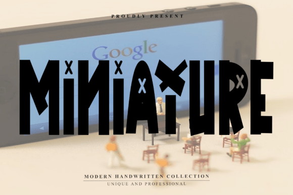 Miniature Font for Creative Projects
