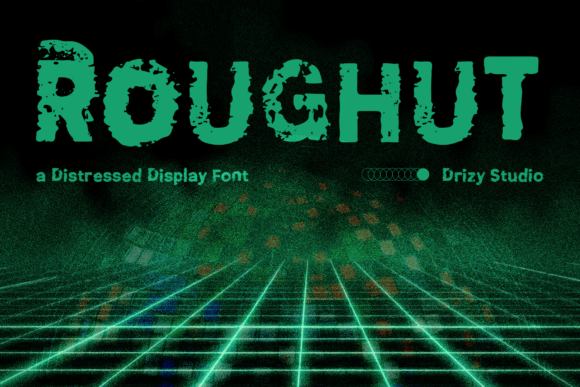 Roughut Font for Bold Web Design