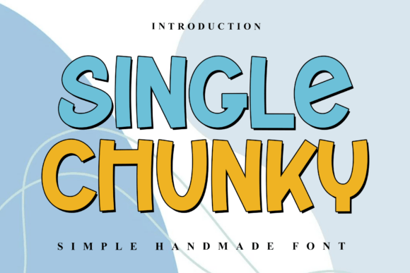 Single Chunky: A Premium Display Font for Bold Branding