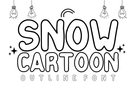 Snow Cartoon Font for Creative Campaigns