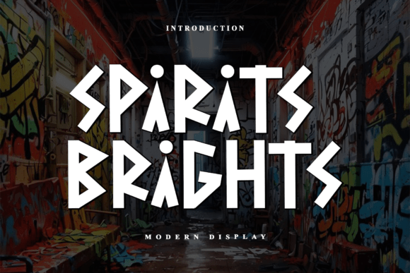 Spirits Brights Font for Bold Branding