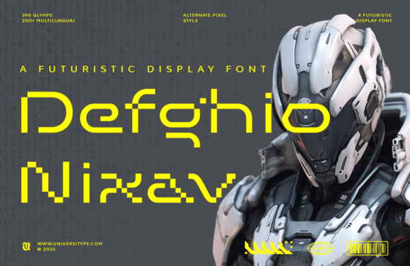 Ut Defghio Nixav: A Display Font for Modern Editorial Design