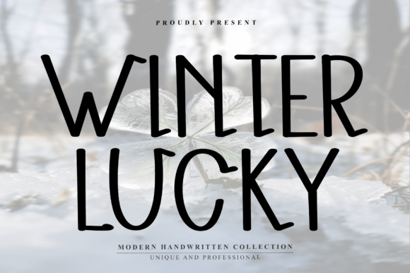 Winter Lucky Font for Business Branding